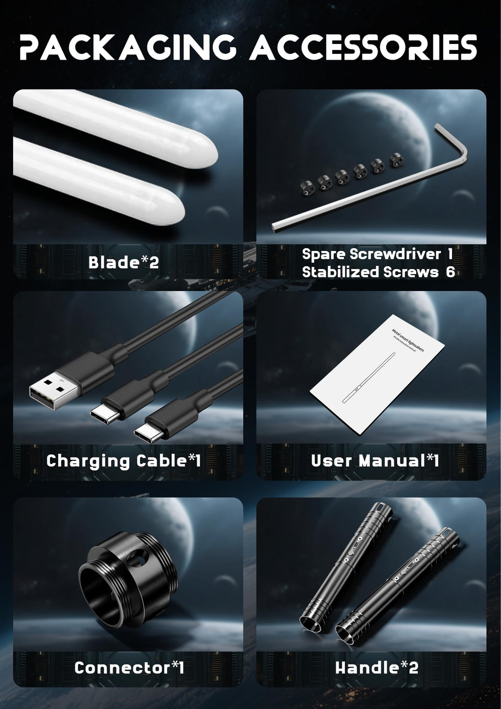 Lightsaber, Light Sabers with RGB 15 Colors