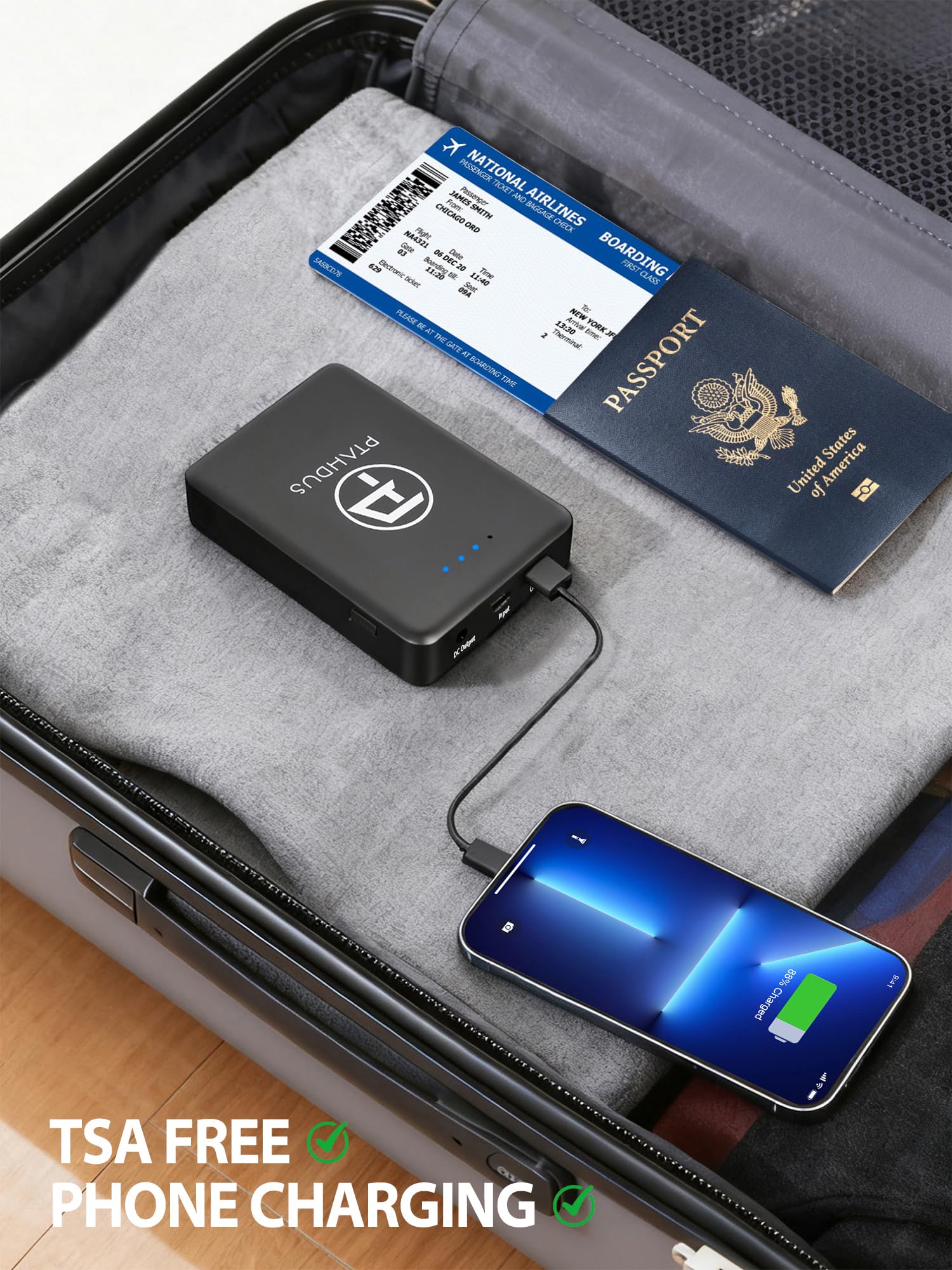 Men's Heated Jacket: 5 Zones + Battery + Hand Warmers